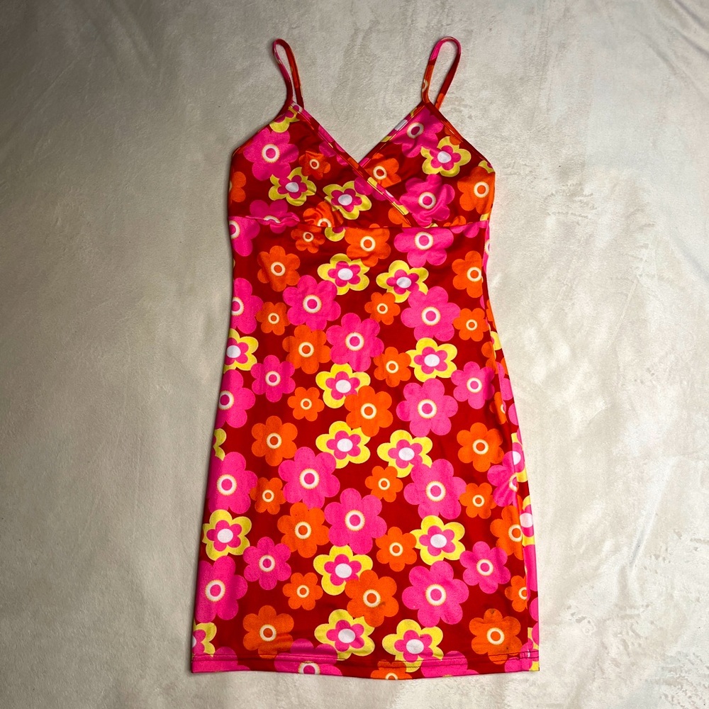 Flower Power mini dress
